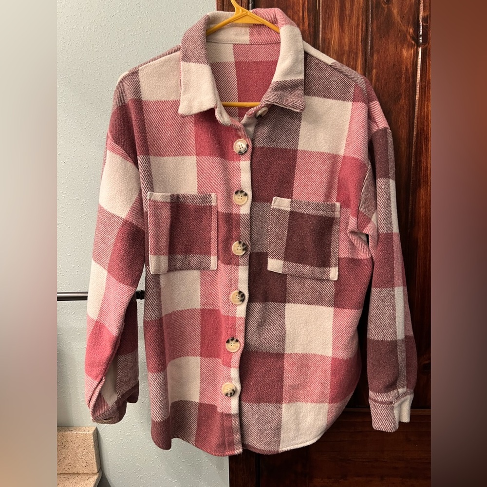 Plaid Shacket - Picture 2 of 5